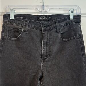 Lucky Brand Women’s Dark Gray/Black Skinny Jeans